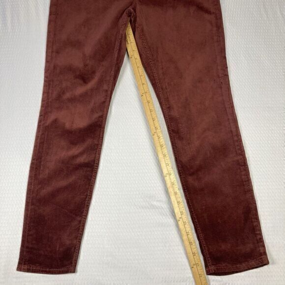 Loft Velvet Skinny Ankle Pants Womens 30 Stretch Curvy Fit Business Trousers NWT - Picture 12 of 16